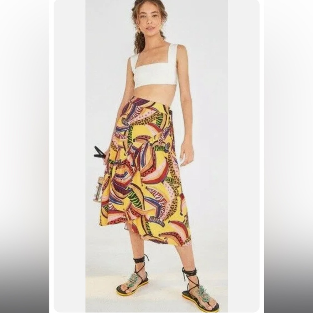 FARM RIO wrapped skirt